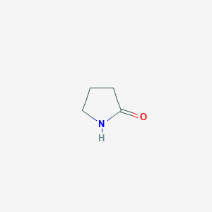 molecular formula C4H7NO B116388 Pyrrolidone CAS No. 616-45-5
