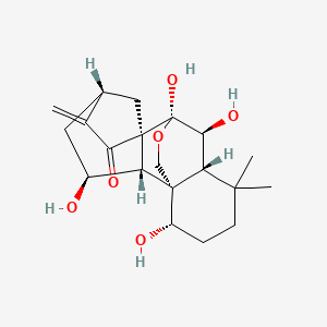 molecular formula C20H28O6 B1163903 Lasiodonin CAS No. 38602-52-7