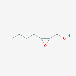molecular formula C7H14O2 B116391 Oxiranemethanol,3-butyl-(9ci) CAS No. 154802-30-9