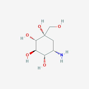 molecular formula C7H15NO5 B116395 瓦利奥胺 CAS No. 83465-22-9