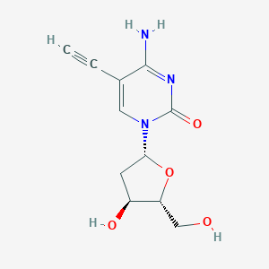molecular formula C11H13N3O4 B116413 5-乙炔基-2'-脱氧胞苷 CAS No. 69075-47-4