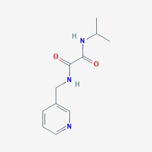 molecular formula C11H15N3O2 B11641496 N-(propan-2-yl)-N'-(pyridin-3-ylmethyl)ethanediamide 