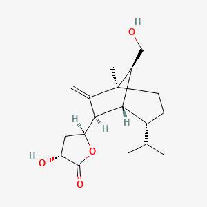 molecular formula C18H28O4 B1164231 Sorokinianin 