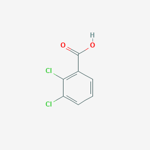 molecular formula C7H4Cl2O2 B116427 2,3-二氯苯甲酸 CAS No. 50-45-3