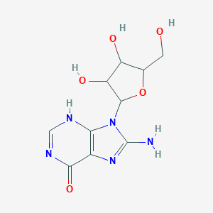 molecular formula C10H13N5O5 B116432 8-Amino-Inosine CAS No. 13389-16-7