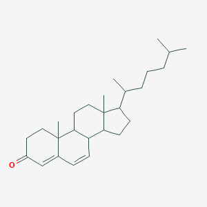 molecular formula C27H42O B116434 胆甾-4,6-二烯-3-酮 CAS No. 566-93-8