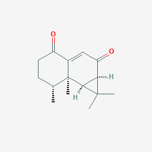 molecular formula C15H20O2 B1164408 Anthracophyllone CAS No. 1801750-22-0