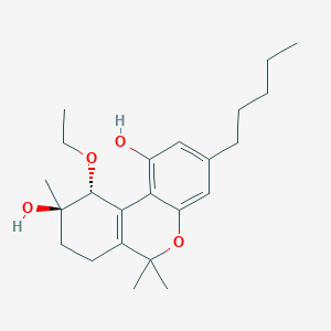 molecular formula C23H34O4 B1164413 10-O-Ethylcannabitriol CAS No. 1259515-25-7
