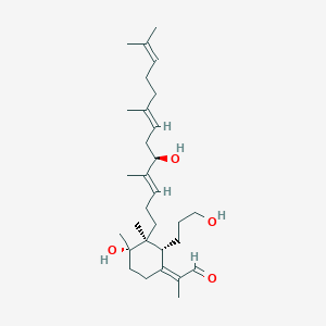 molecular formula C30H50O4 B1164419 Isoiridogermanal CAS No. 86293-25-6