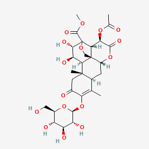 molecular formula C29H38O16 B1164421 Yadanzioside I 