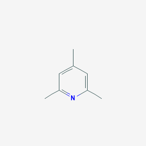 molecular formula C8H11N B116444 2,4,6-三甲基吡啶 CAS No. 108-75-8