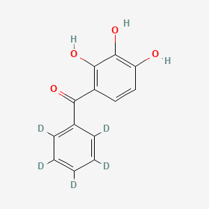 molecular formula C₁₃H₅D₅O₄ B1164450 2,3,4-Trihydroxybenzophenone-d5 