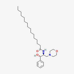 molecular formula C29H50N2O3·HCl B1164765 (1S,2S)-1-phenyl-2-palmitoylamino-3-morpholino-1-propanol 