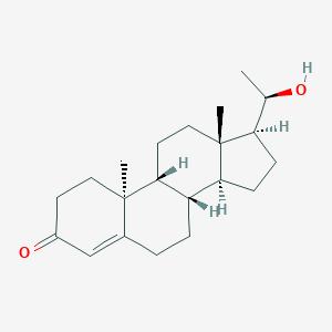 molecular formula C₂₁H₃₂O₂ B116477 (20R)-20-Hydroxypregn-4-en-3-one CAS No. 145-15-3