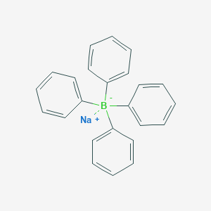 molecular formula C24H20BNa B116482 Sodium tetraphenylborate CAS No. 143-66-8