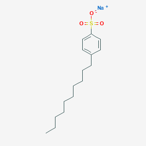 molecular formula C16H25NaO3S B116484 Sodium 4-decylbenzenesulfonate CAS No. 2627-06-7