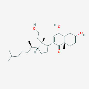 molecular formula C27H46O4 B116486 9,11-Sthceo CAS No. 143625-39-2