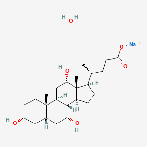 molecular formula C24H41NaO6 B1164892 cholic acid sodium salt CAS No. 73163-53-8