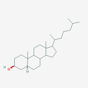molecular formula C₂₇H₄₈O B116495 Cholestanol CAS No. 80-97-7