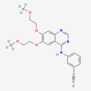 molecular formula C22H23N3O4 B1165072 Erlotinib D6 