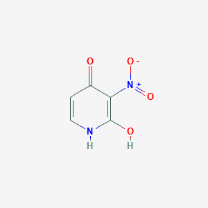 molecular formula C5H4N2O4 B116508 2,4-二羟基-3-硝基吡啶 CAS No. 89282-12-2