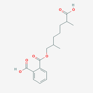 molecular formula C17H22O6 B1165116 Monocarboxyoctyl phthalate CAS No. 1923895-92-4