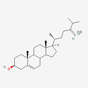 molecular formula C28H46O B1165137 24-Methylenecholesterol-13C 