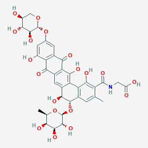 molecular formula C37H37NO19 B116521 Pradimicin T2 CAS No. 149598-63-0