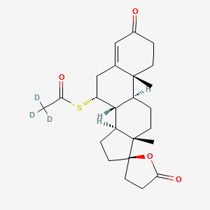 molecular formula C24H32O4S B1165244 Spironolactone-D3 