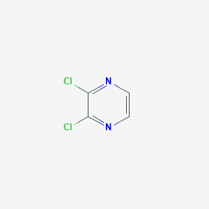 molecular formula C4H2Cl2N2 B116531 2,3-二氯吡嗪 CAS No. 4858-85-9