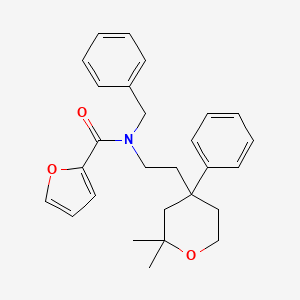molecular formula C27H31NO3 B11654167 ICMT-IN-49 