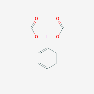 molecular formula C10H11IO4 B116549 (Diacetoxyiodo)benzene CAS No. 3240-34-4