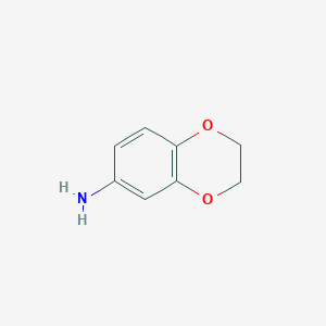 B116551 2,3-Dihydro-1,4-benzodioxin-6-amine CAS No. 22013-33-8