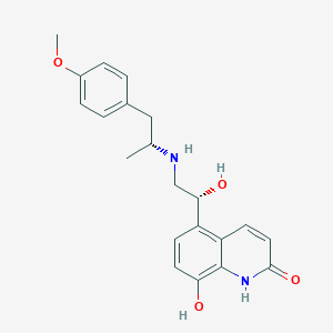 molecular formula C21H24N2O4 B116560 卡莫替罗 CAS No. 147568-66-9