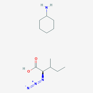 (2R)-2-azido-3-methylpentanoic acid;cyclohexanamine