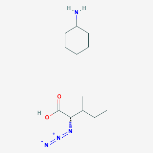 Pentanoic acid, 2-azido-3-methyl-, (2S,3S)-