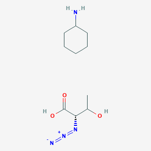 molecular formula C10H20N4O3 B1165785 L-azidothreonine CHA salt 