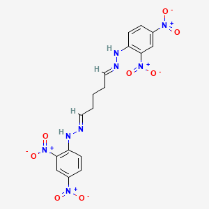molecular formula C17H16N8O8 B1165888 Glutaraldehyde bis(2,4-dinitrophenylhydrazone) CAS No. 5085-07-4
