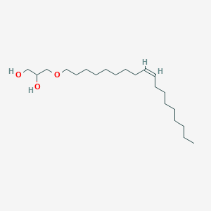 molecular formula C21H42O3 B116593 Selachyl alcohol CAS No. 593-31-7