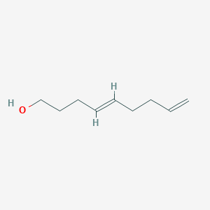 molecular formula C13H26N3O18P3 B1165976 (4E)-nona-4,8-dien-1-ol CAS No. 100606-76-6