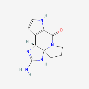 molecular formula C18H30O4 B1165987 Isophakellin CAS No. 104758-95-4