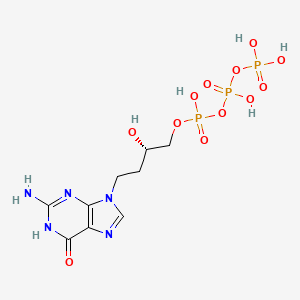 9-(3,4-Dihydroxybutyl)guanine triphosphate