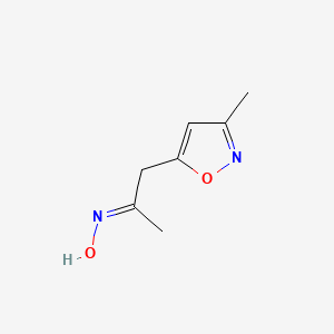 1-(3-Methylisoxazol-5-yl)propan-2-one oxime