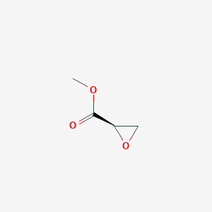 molecular formula C4H6O3 B116610 (R)-methyl oxirane-2-carboxylate CAS No. 111058-32-3