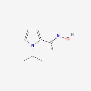N-[(1-propan-2-ylpyrrol-2-yl)methylidene]hydroxylamine