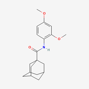 molecular formula C19H25NO3 B11662472 N-(2,4-dimethoxyphenyl)adamantane-1-carboxamide 