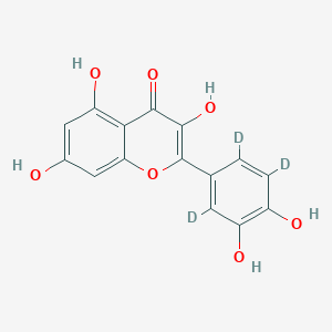 molecular formula C15H10O7 B116626 Quercetin-d3 