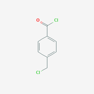 molecular formula C8H6Cl2O B116642 4-(Chloromethyl)benzoyl chloride CAS No. 876-08-4