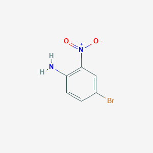 molecular formula C6H5BrN2O2 B116644 4-溴-2-硝基苯胺 CAS No. 875-51-4