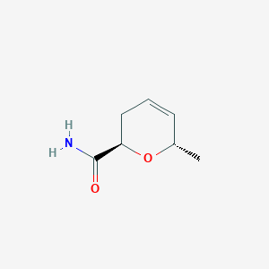 2H-Pyran-2-carboxamide,3,6-dihydro-6-methyl-,trans-(9CI)